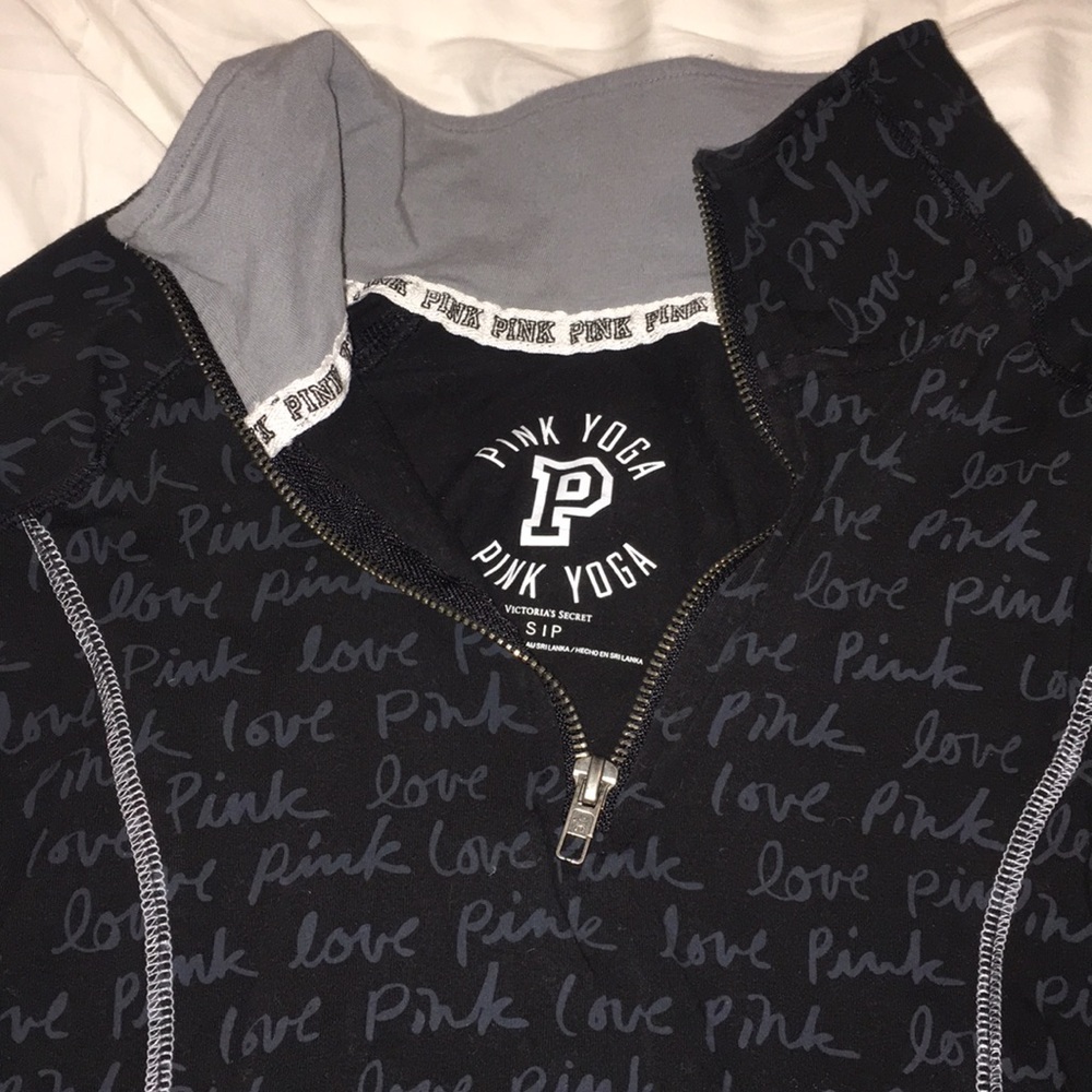 Pink yoga workout shirt